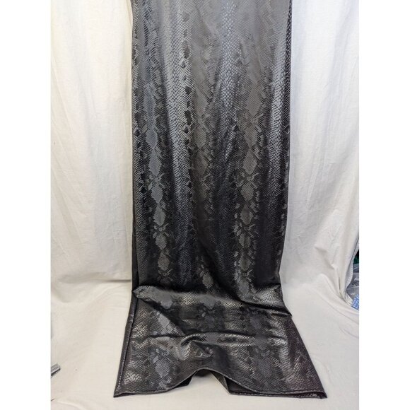 Pretty Little Thing Shape Women's Faux Snakeskin Print Body Con Maxi Dress Sz 12 - Picture 2 of 7